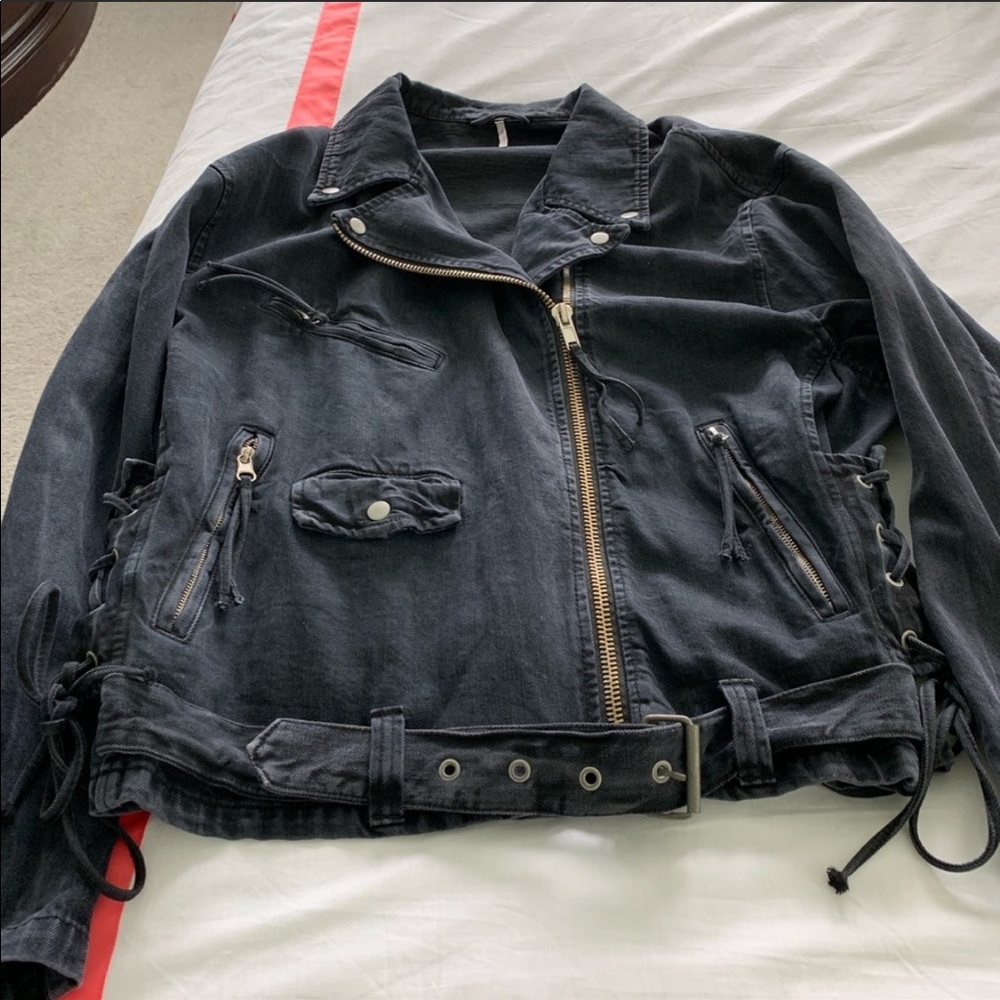 Free people moto jacket